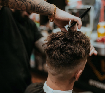 Corte de cabelo simples